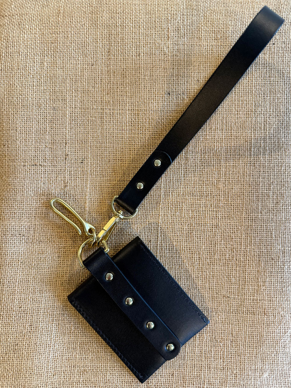 "The Audrey" Wristlet - Black