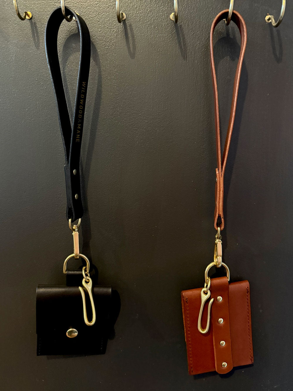 "The Audrey" Wristlet - Black